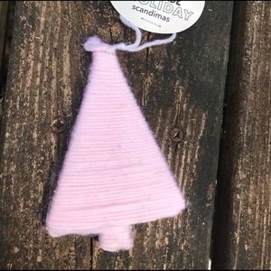 Pink Christmas ornament